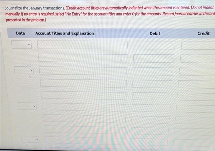 in advance. On January 1, 2021, the ledger of Ivanhoe Company contains