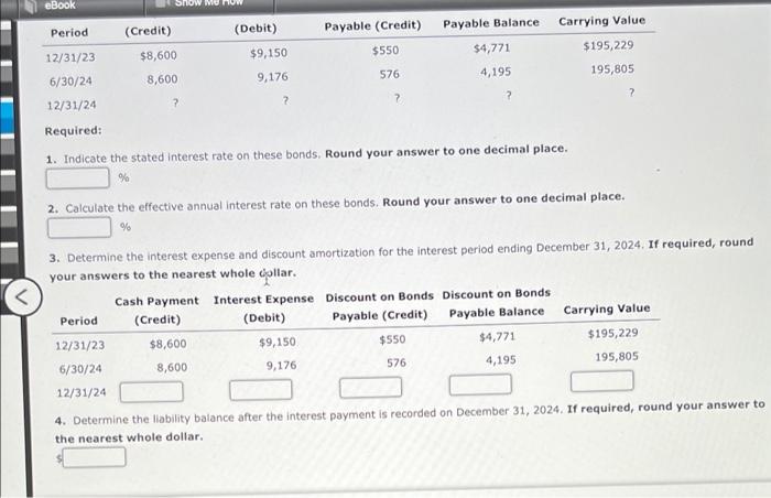 Amortization Table (Effective Interest Rate Method) Cagney Company sold $200,000 of bonds