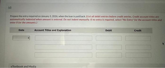 on a 7-month. 4% note from Gem State Bank to open their