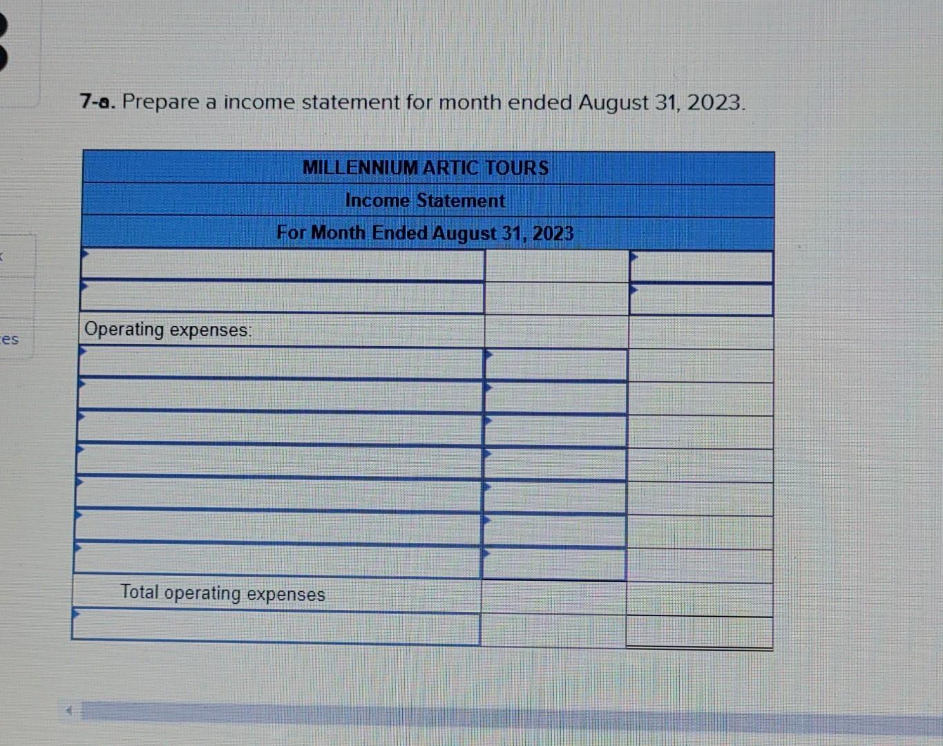 entry worksheet 6. Prepare an adjusted trial balance. Journal entry worksheet Record