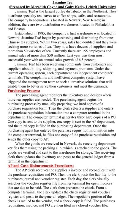  a. Create a document flowchart of the existing system (for purchase