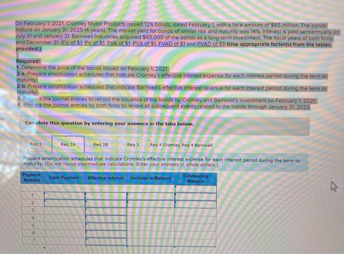  Req 1 Req 2A Req 2B Req3 Req 4 Cromley Req