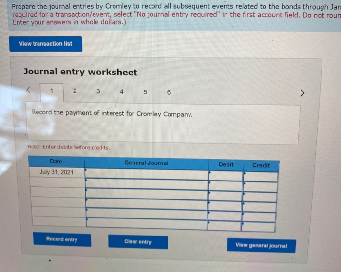 whole dollars.) Payment Number Cash Payment Effective Interest Increase in Balance Outstanding