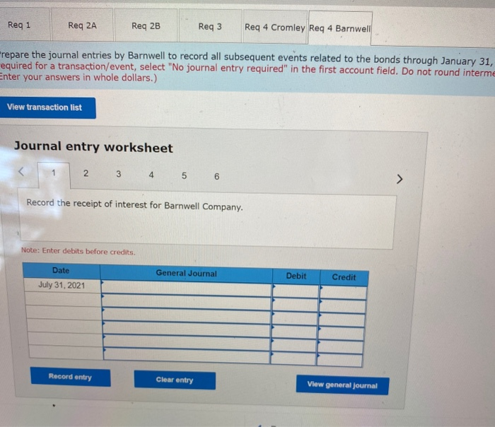 Balance 1 2 3 3 4 ch 6 7 Journal entry worksheet
