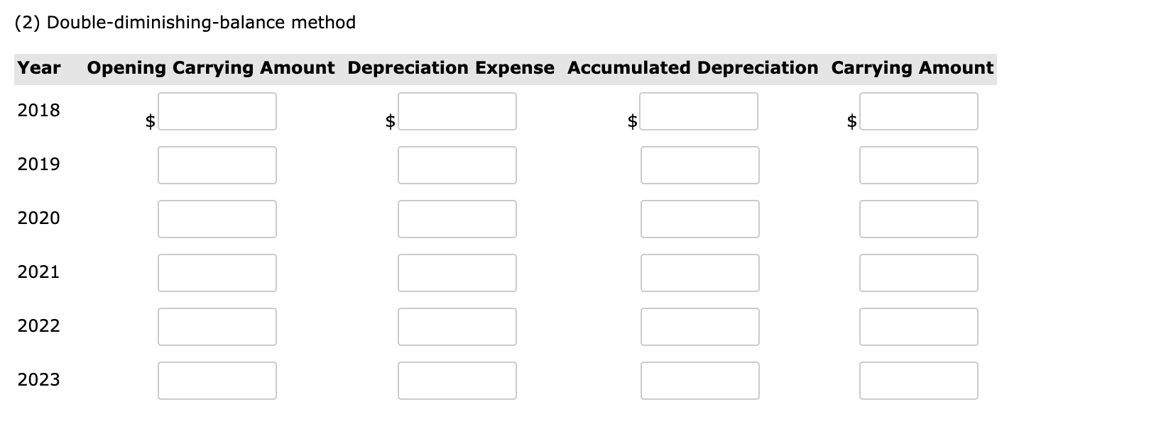 it paid $1,820 for delivery of the machine. A one-year, $3,940 insurance