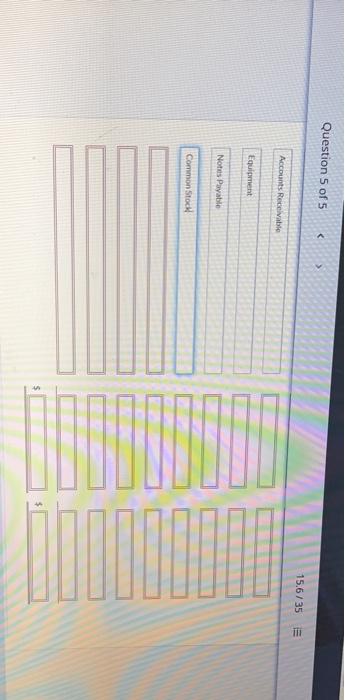 month $999. Purchased architectural supplies on account from Burmingham Company $1443. Completed