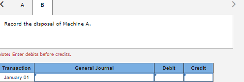 Merkley Company disposed of three different assets. On January 1 of the