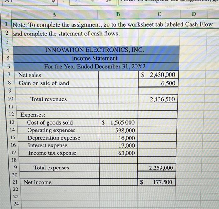 please show formulas thank yoh :) A B D 1 Note: To