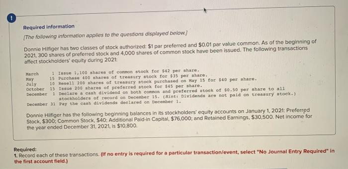 46,200 X > 14,000 2 May 15, 2021 Treasury Stock Cash 14,000