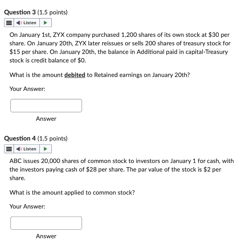 of preferred stock to investors on January 1 for cash. The 2%