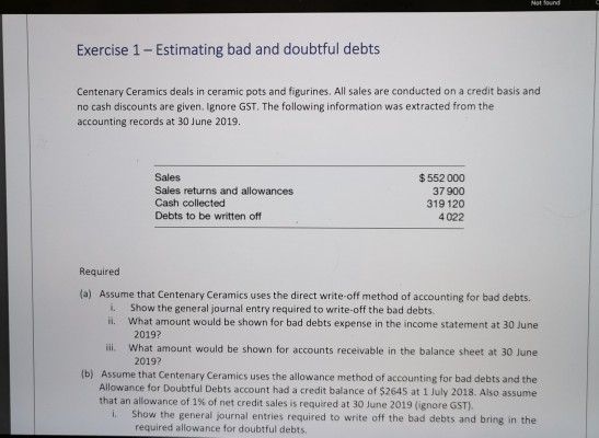 answer for b How they get 5141 ? Exercise 1 -