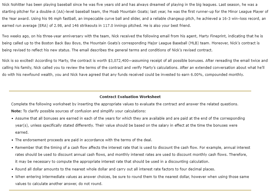 Nick Nohitter has been playing baseball since he was five years