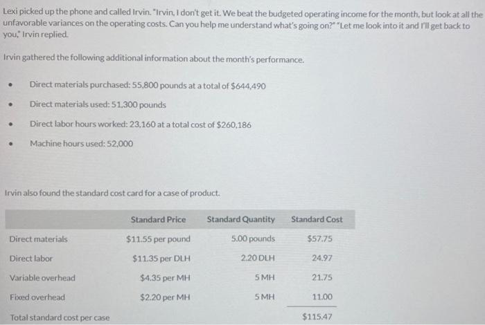 up Lexi Belcher picked up the monthly report that Irvin Santamaria left