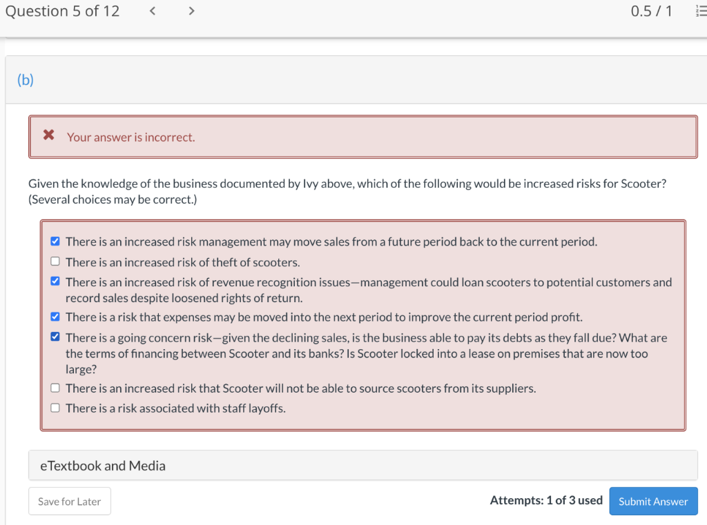 Bishnoi is preparing a report for the engagement partner of an existing