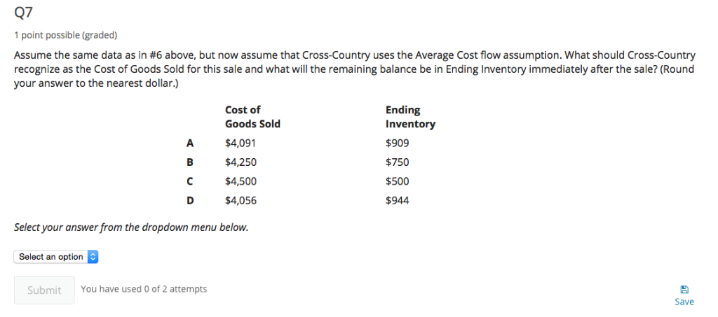 Q7 1 point possible (graded) Assume the same data as in