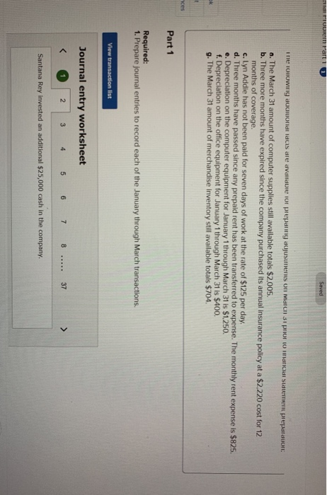 successful and its list of customers has grown. To accommodate the growth,