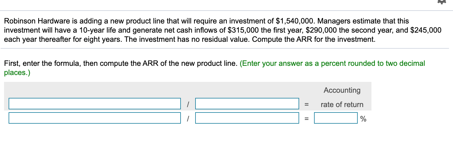 Robinson Hardware is adding a new product line that will require