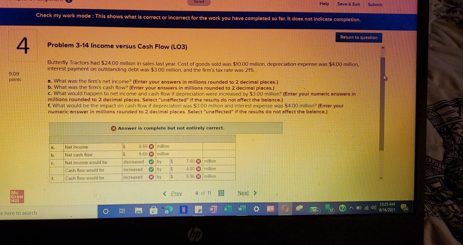 Saved Help Save & Exit Submit Check my work mode: This