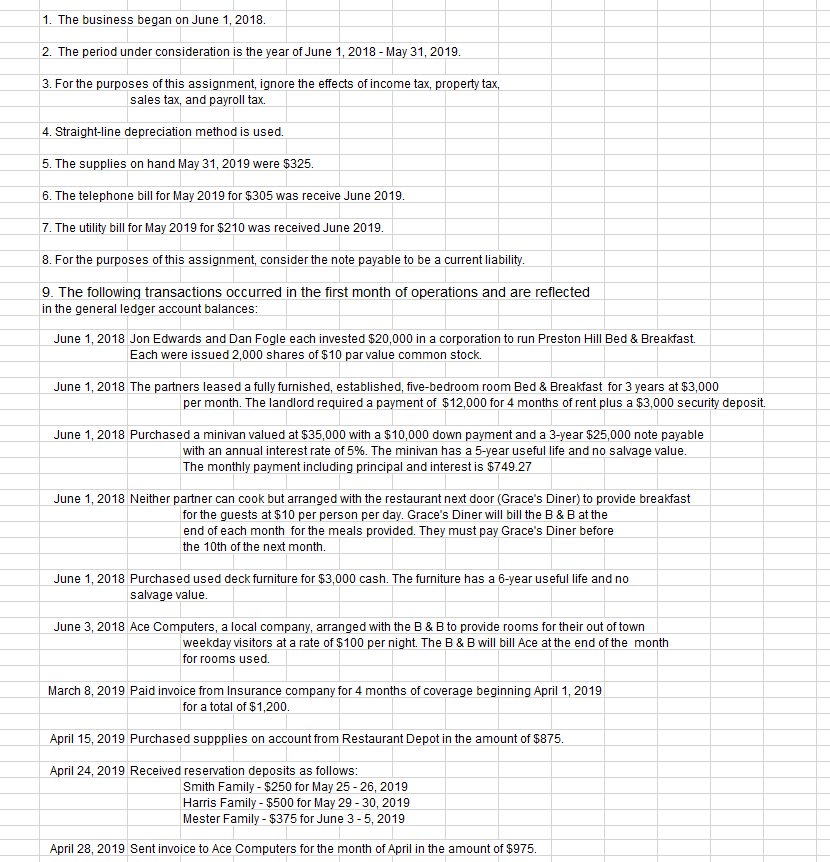 Need Help with everything but specifically adjusting entries. Please do all