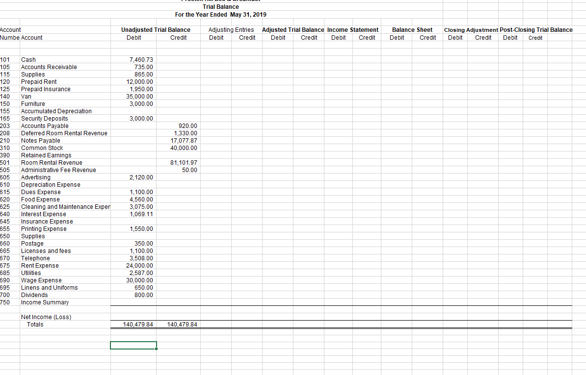 2. The period under consideration is the year of June 1, 2018