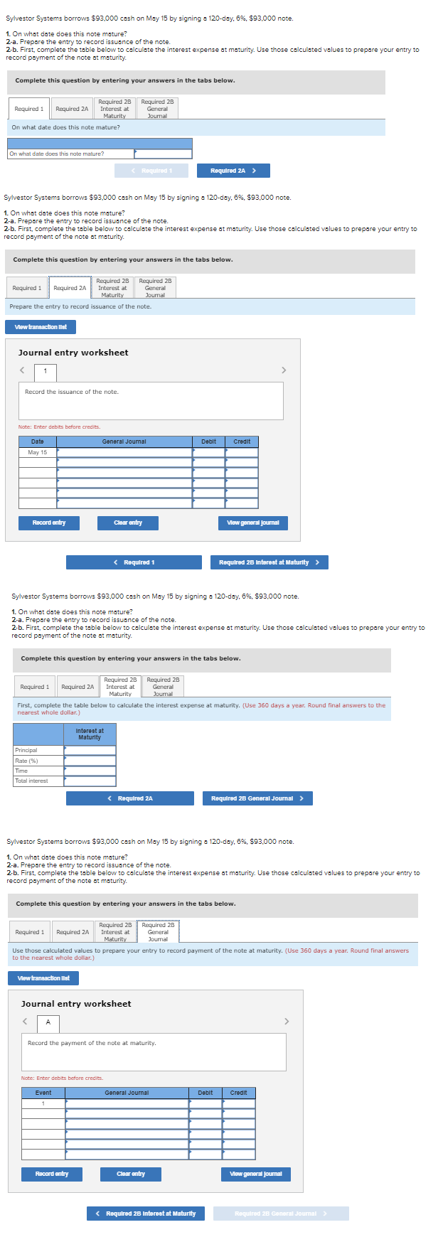  Sylvestor Systems borrows $93,000 cosh on Msy 15 by signing o