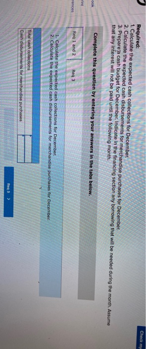 8-21 Schedules of Expected Cash Collections and Disbursements (LOB-2, LOB-4, LOB-8) You