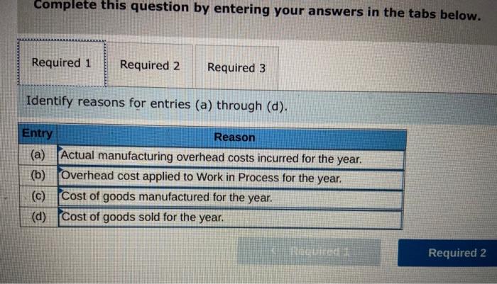 questions 1 and 2 are correct. thank you! The following information is