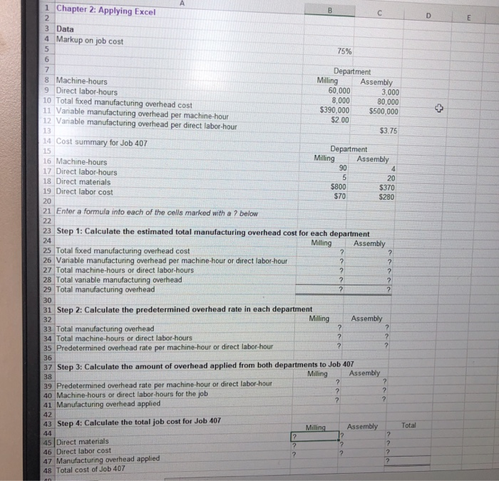 in Data area back to $390,000, keeping all of the other data