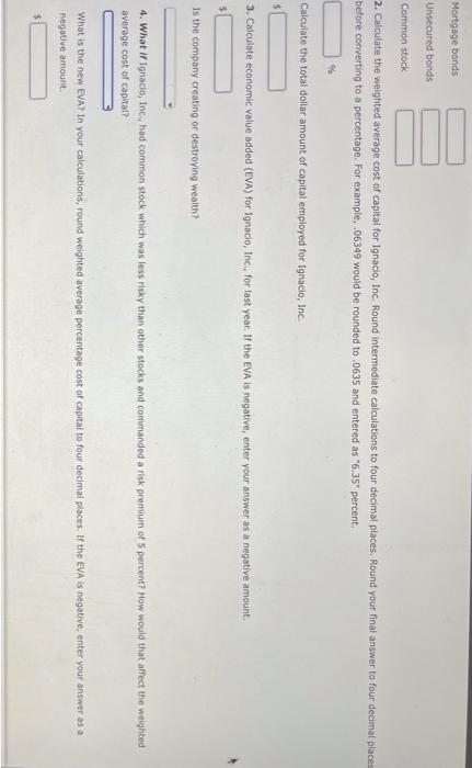 the company: $1 million of mortgage bonds paying 4 percent interest, $4