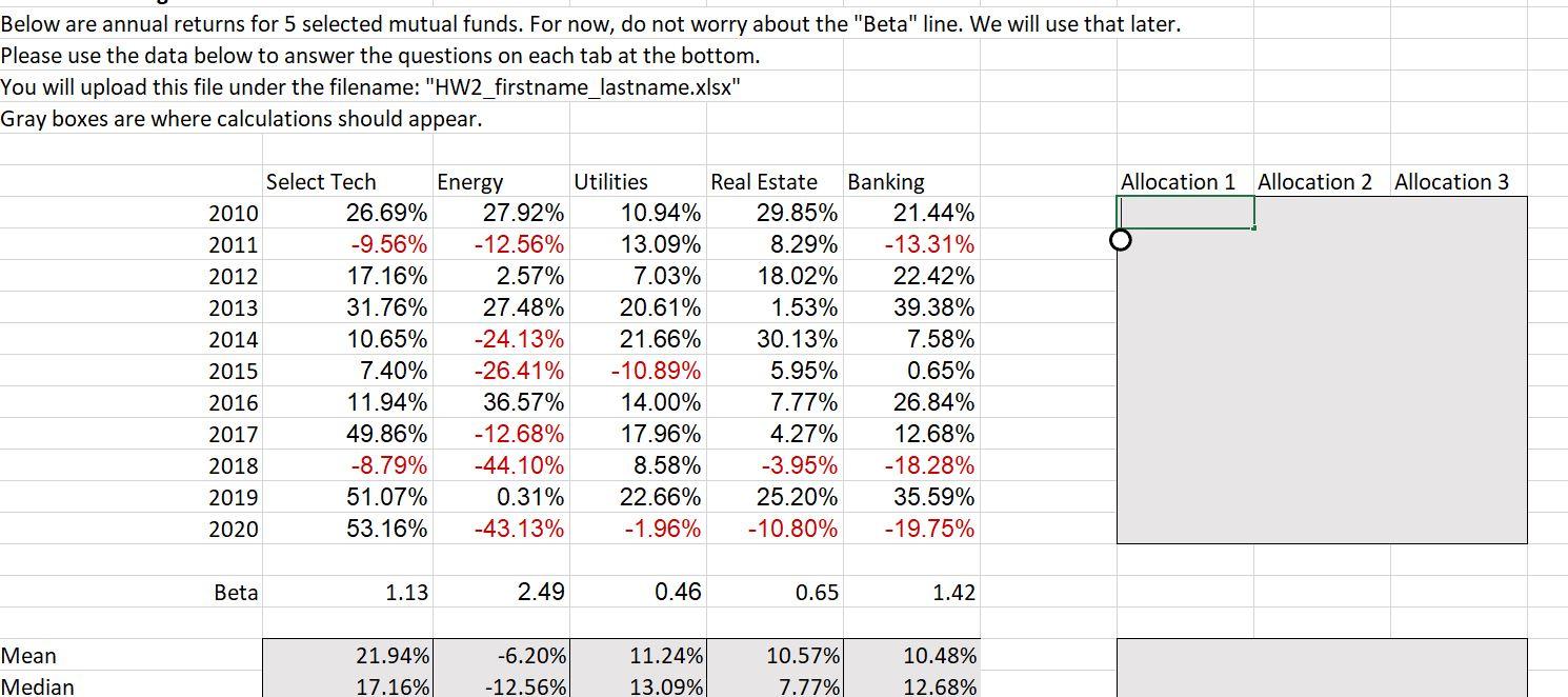 Please help with allocation formulas I cannot remember how to find them