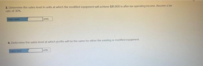 their manufacturing equipment. The modifications will result in less wastage of materials,