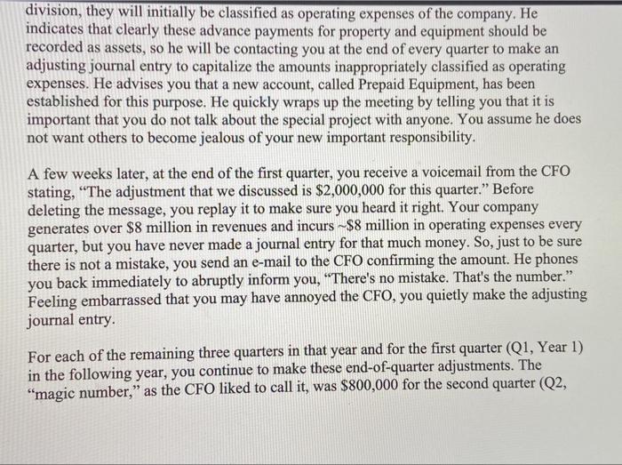 as a staff member in a large accounting department for a multinational