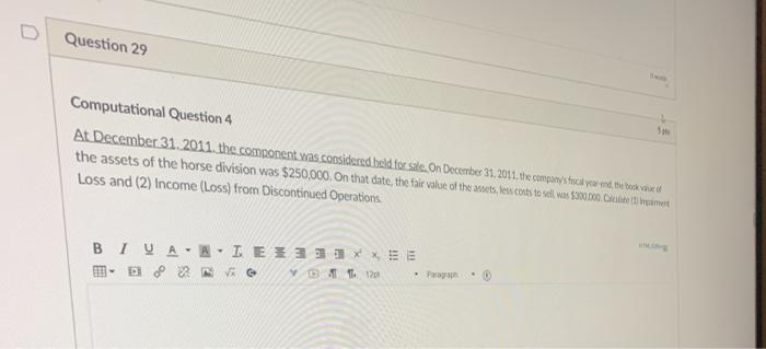 operating divisions, one mandactures machinery and the other teremth and sels hers.