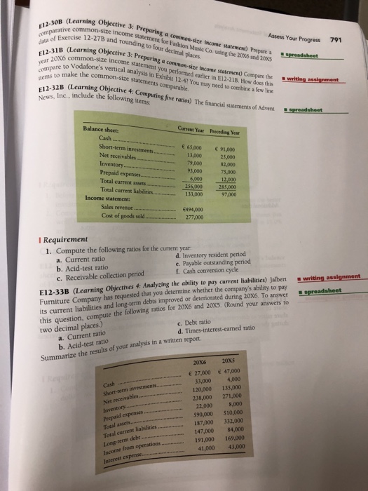 horizontal analysis of am income statemen) Prepare a horizontal analysis of the