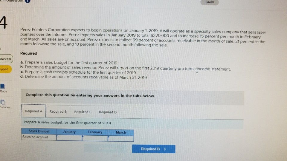  what is the answer it's all one question Saved Perez Pointers