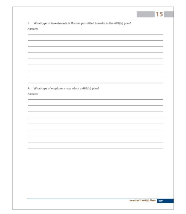 the following: Identify other tax-advantaged plans. Compare and contrast qualified plans with