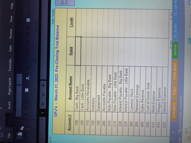 dieectly into the General Journal. Look at the March 1 Common Stock