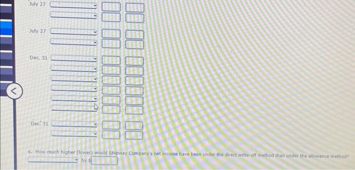 Company for the first vear of its operations ending December 31 :