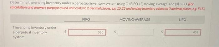 company had the following purchases and sales. Purchases Date Units Unit Cost