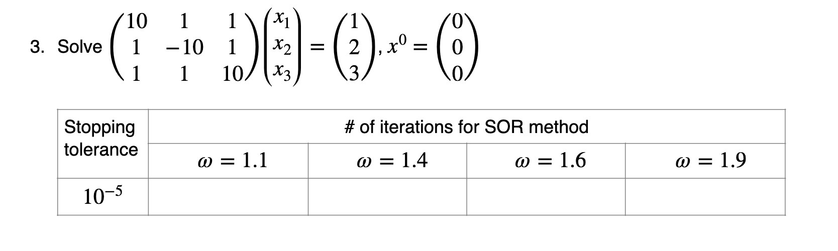 Please use the MATLAB code provided below!!! Thank You!! MATLAB Code for
