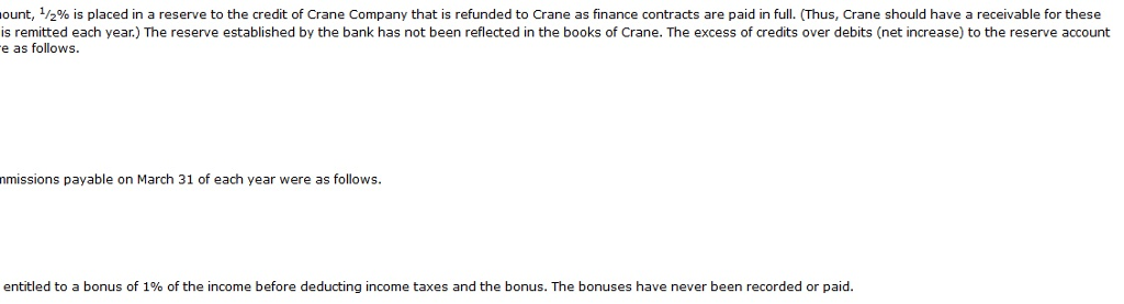 March 31. The company has never been audited, but the annual stateme