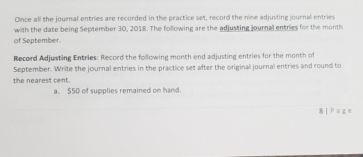 I really need a help for solving accounting practice set part