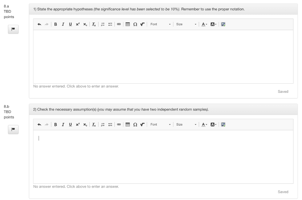 assignment. Recall that this data set contains information for a random sample