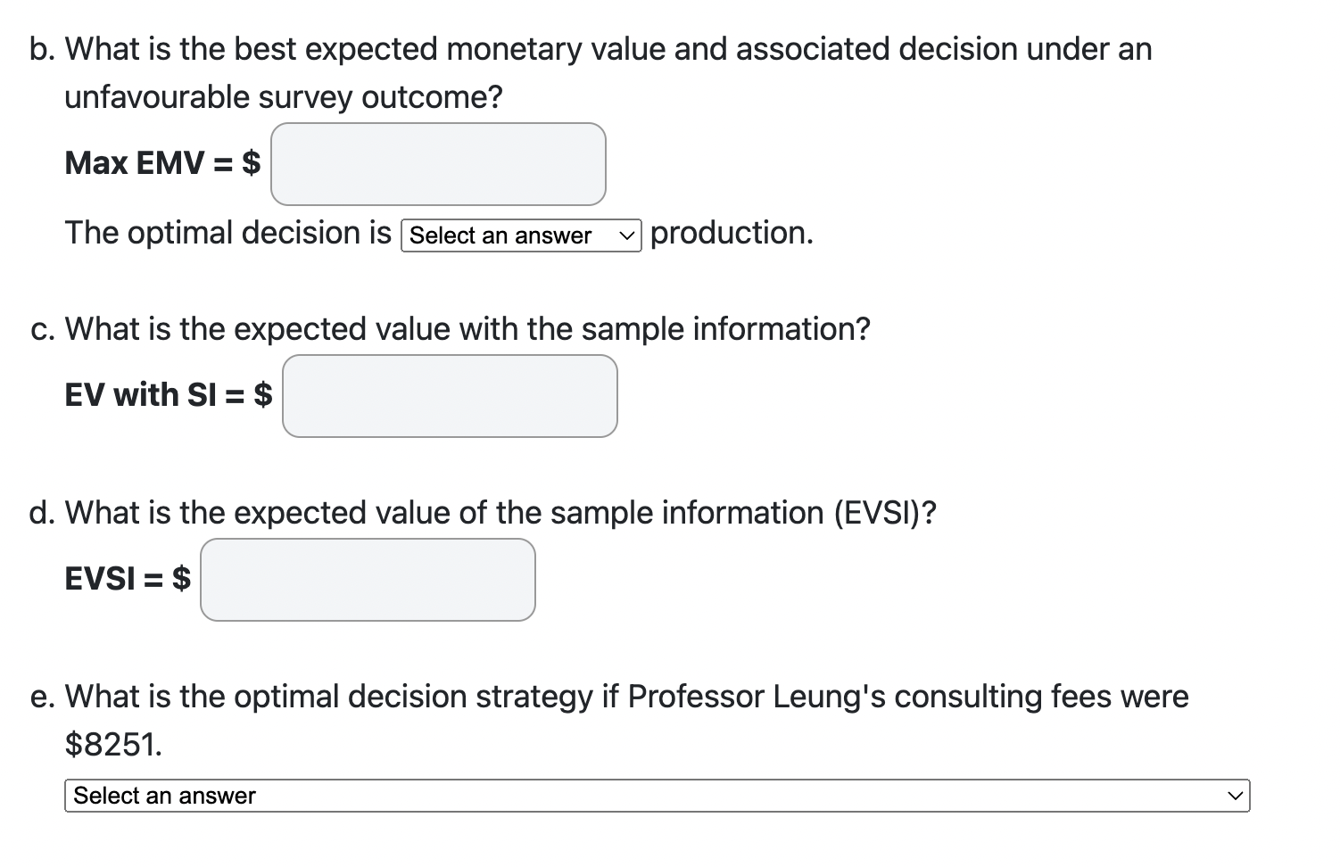Humber bakery requested a new analysis based on adjusting the selling price