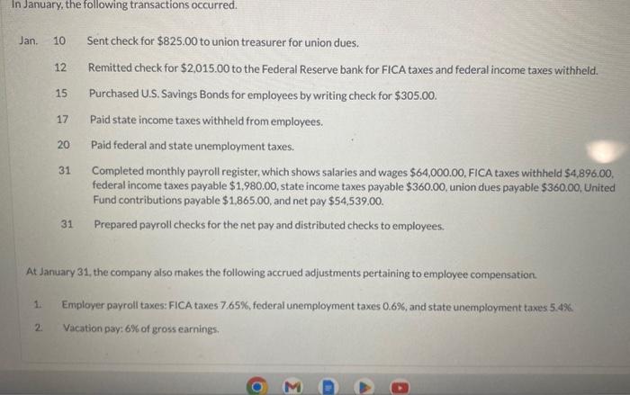 the ledger of Bramble Company on January 1, 2022. In January, the