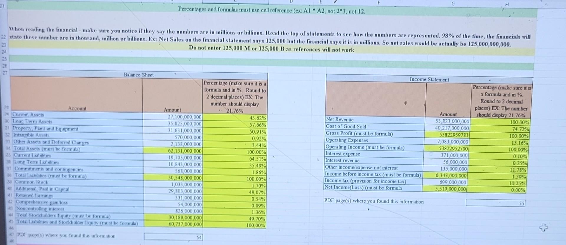  Do not enter 125,000M or 125,000B as references will not work