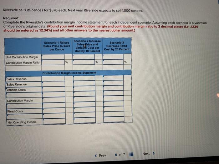 Contribution Margin and Contribution Ratio, Preparing Contribution Margin Income Statement [LO 5-5]