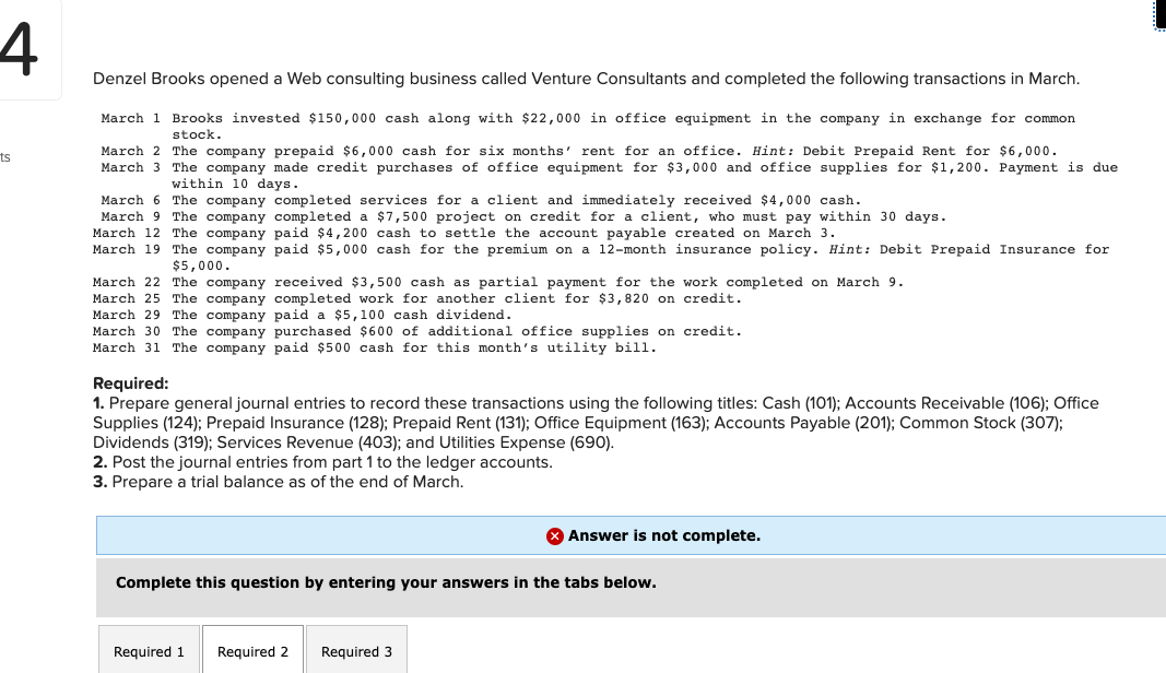 answer choices for first column are below : Cash 106: Accounts