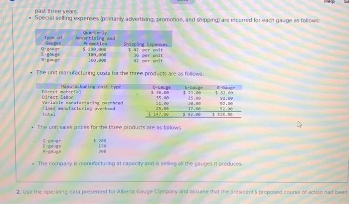 the beginning of the second quarter. a. Calculate the net impact on