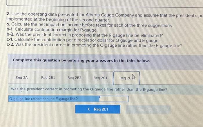 line rather than the E-gauge line? Complete this question by entering your